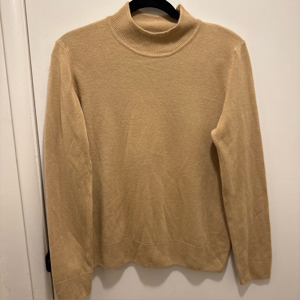 Vintage Camel Knit Top